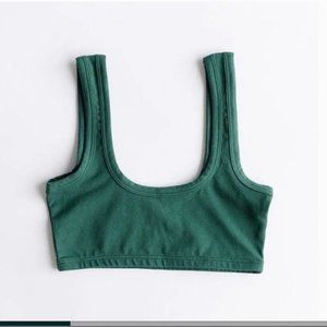 ARQ Wide Strap Bra - Fern - size Large